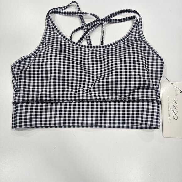 Vogo Gingham Sports Bra - Picture 5 of 7